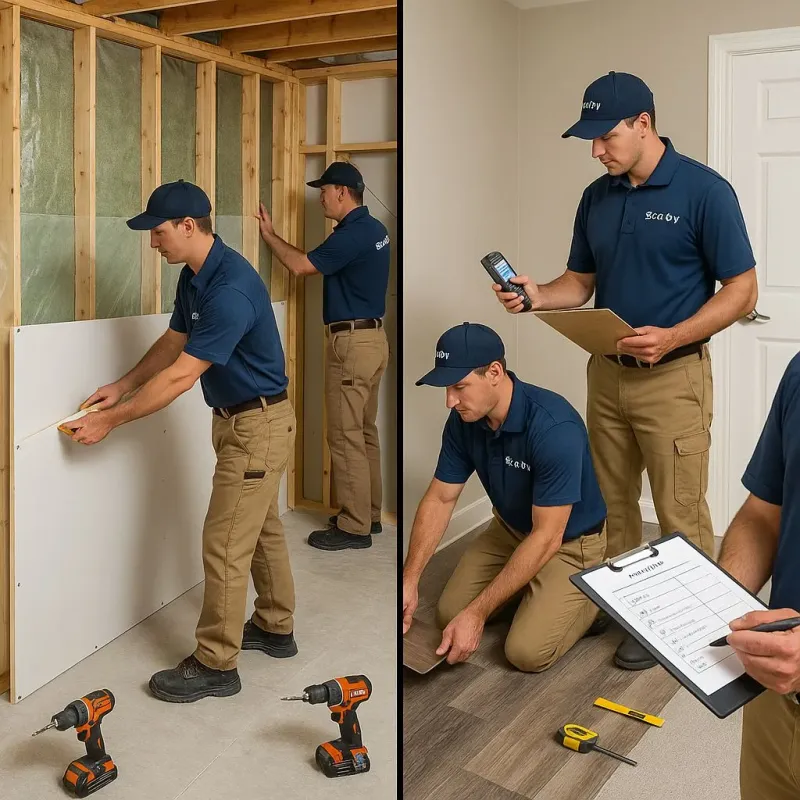 Repairs and Reconstruction process in Keyes, CA